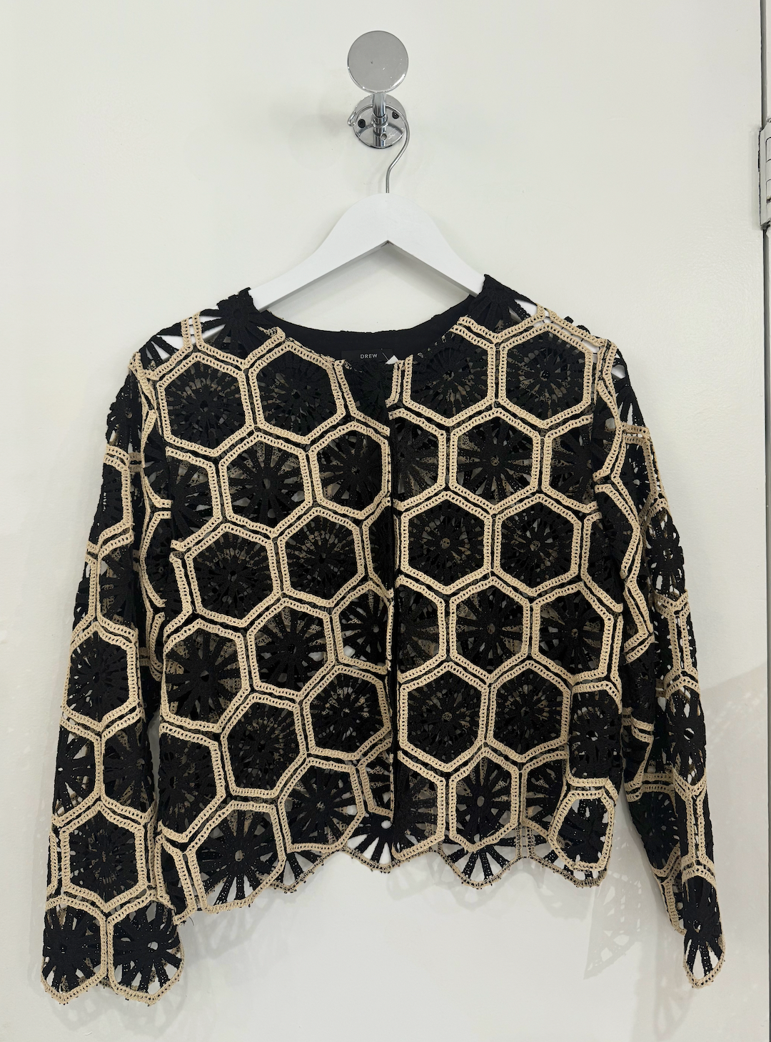 CROCHET JACKET FLORET DAHLIA