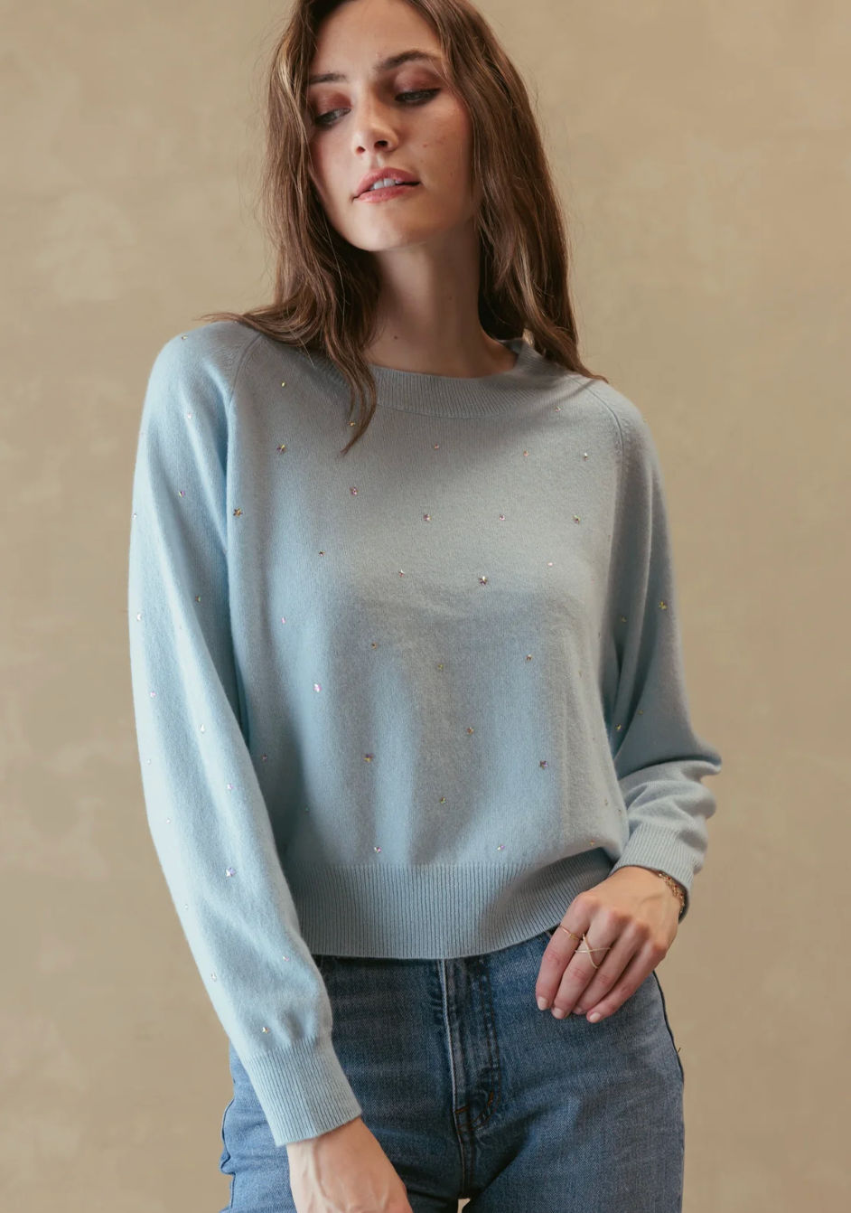 LETITIA CASHMERE CREW