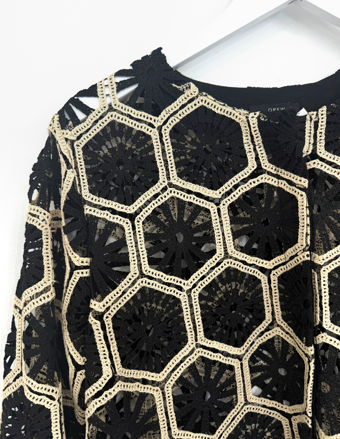 CROCHET JACKET FLORET DAHLIA