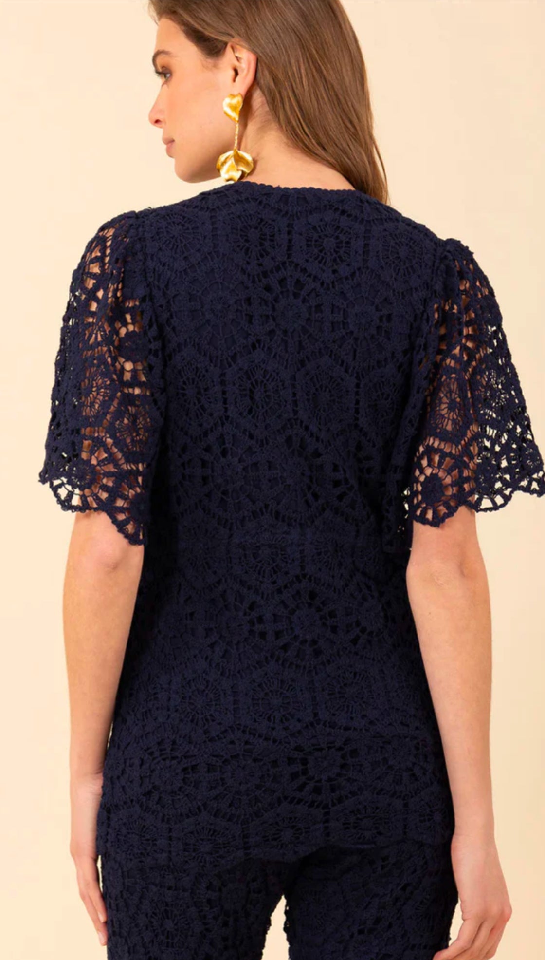 OAKLEIGH CROCHET TOP
