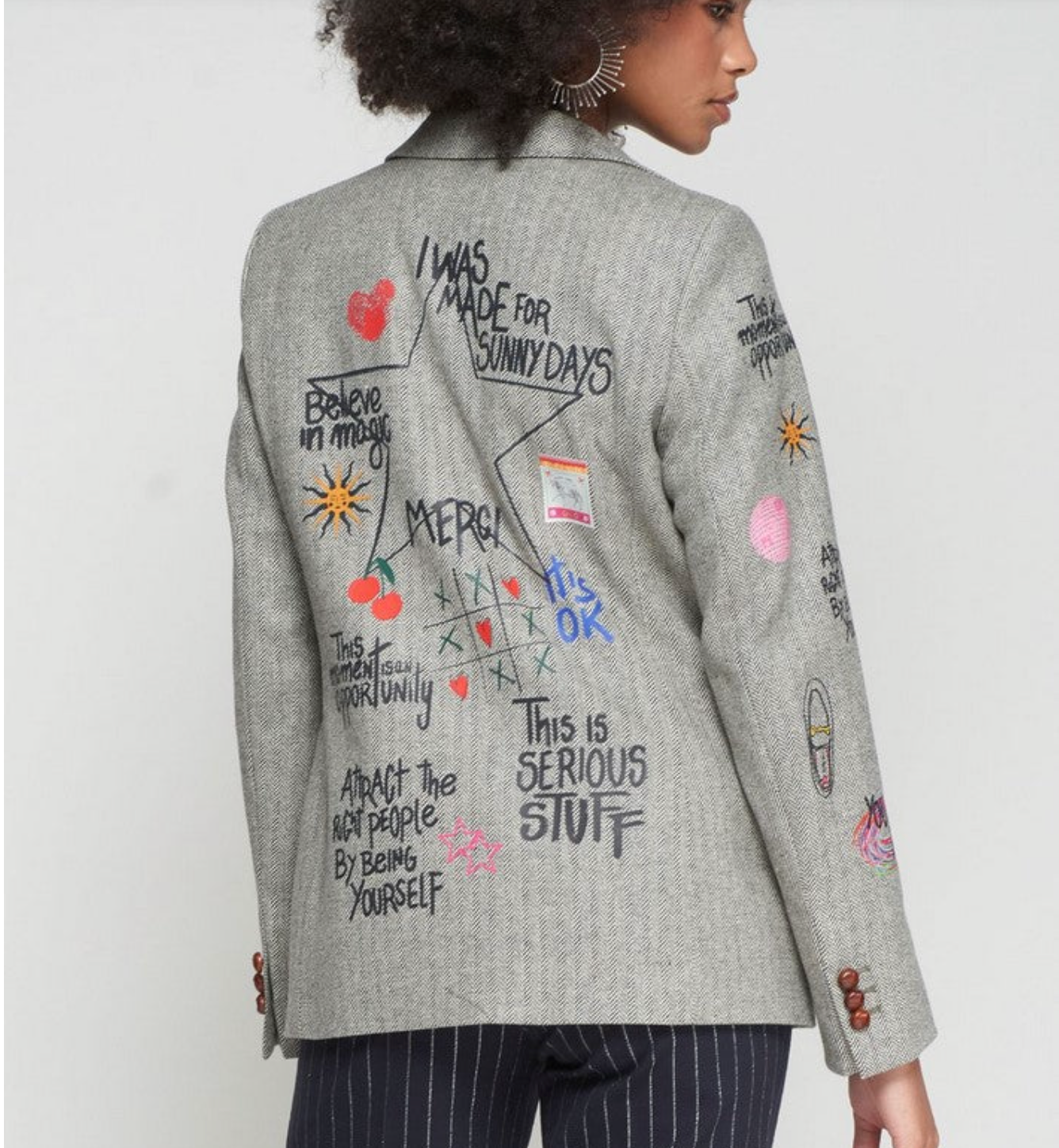 HELEN GRAFITTI BLAZER