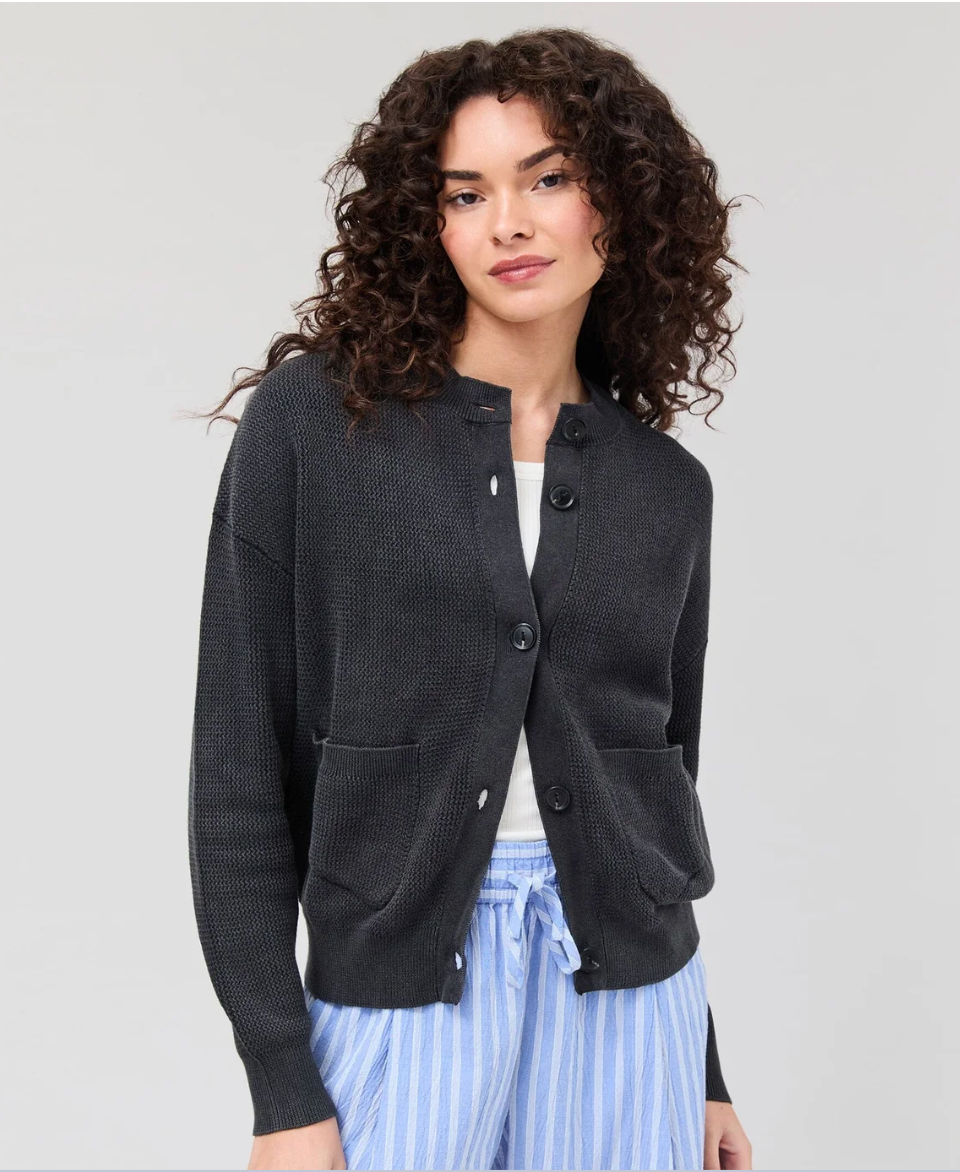 DUNE CARDIGAN RELAXED FIT WITH DROP SHOULDER