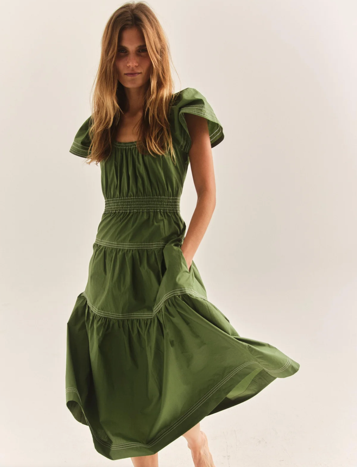 ZIRRA MIDI DRESS