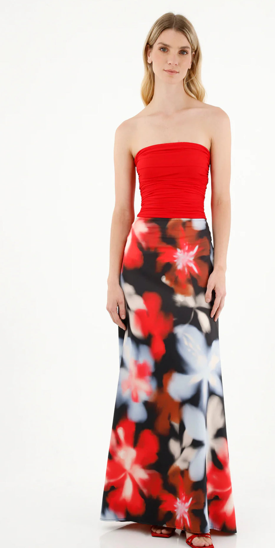 VERDIGRIS LONG SKIRT