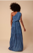 HALE BOB 32ND606S ONE SHOULDER DRESS W/LYRX