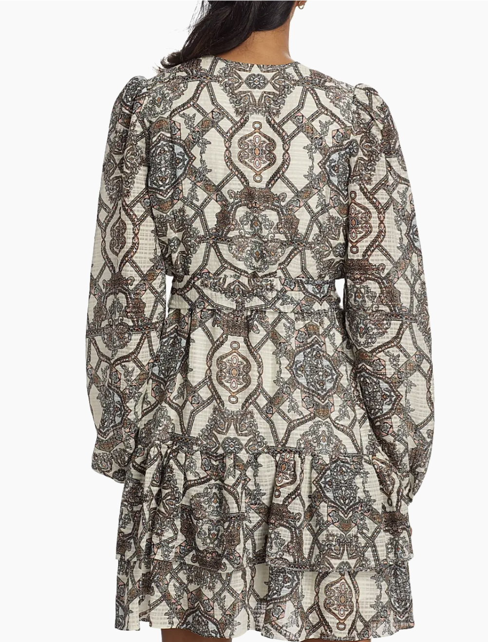 Preston Opal Medallion-Print Minidress