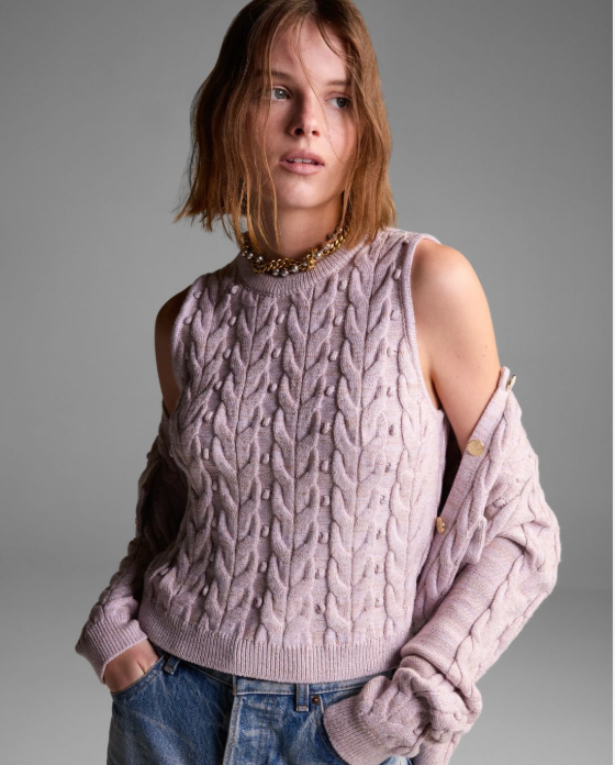 SUE PETAL SWEATER