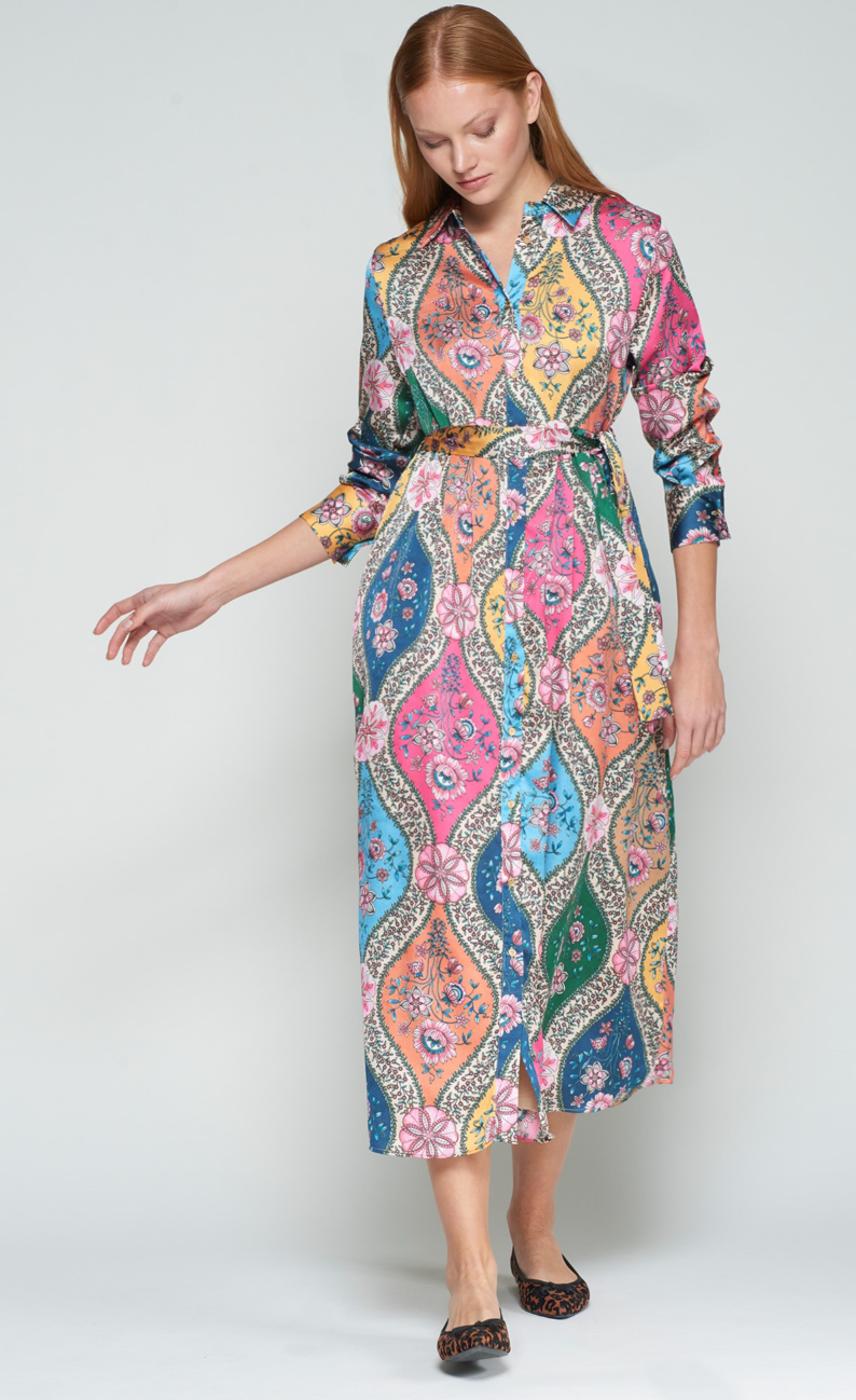 AMIRA ESTAMPADO FLORAL DRESS