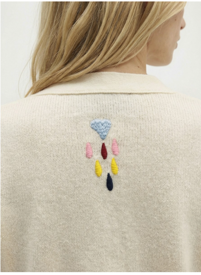 MYTOTEM V NECK CARDIGAN