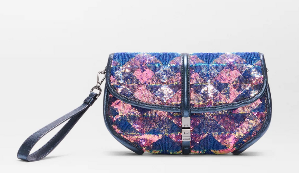 ASTOR SMALL CONVERTIBLE CLUTCH SEQUIN