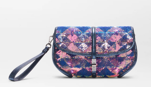 ASTOR SMALL CONVERTIBLE CLUTCH SEQUIN