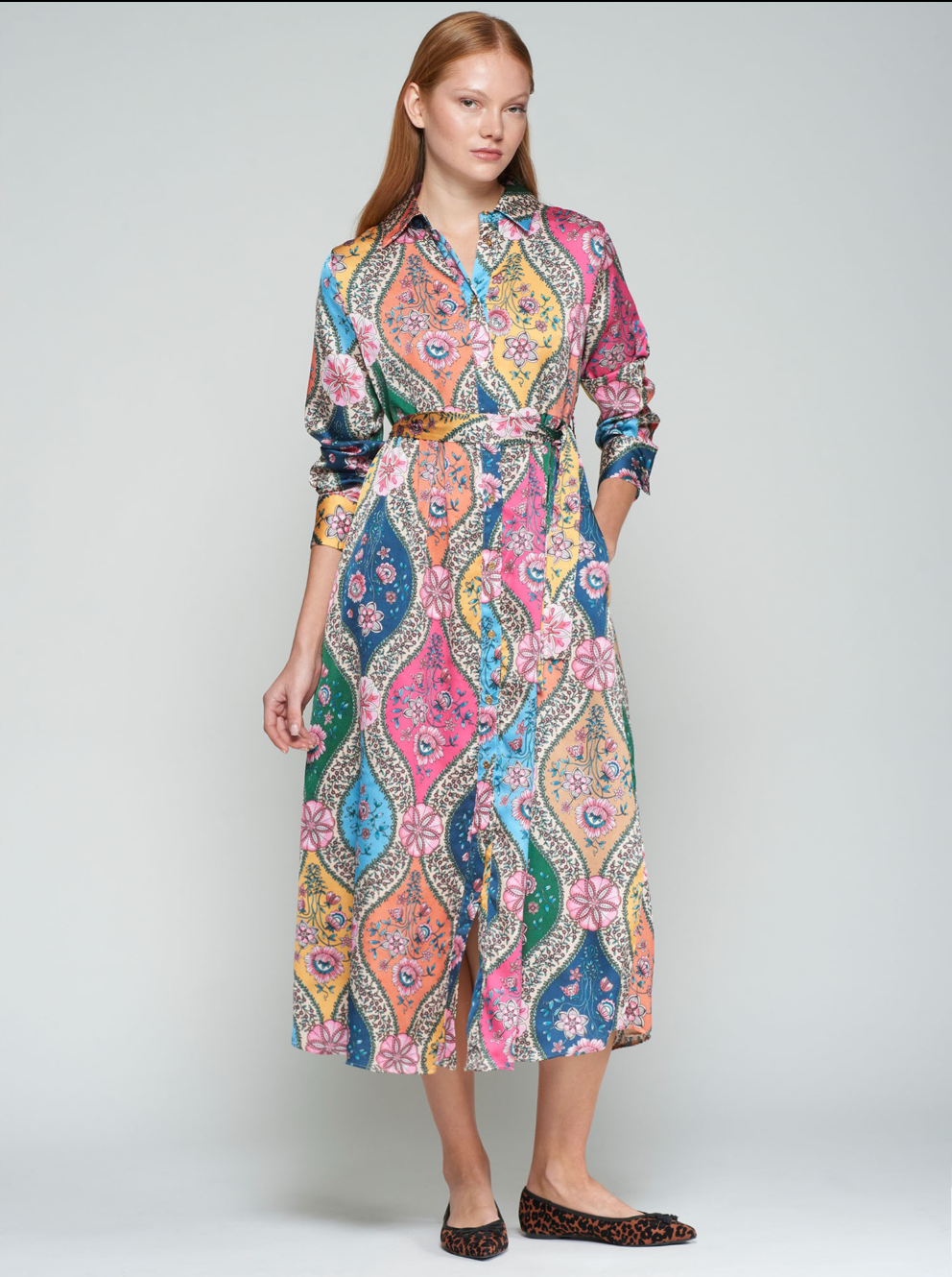 AMIRA ESTAMPADO FLORAL DRESS