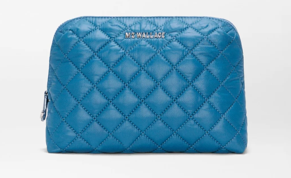 DOUBLE ZIP COSMETIC BAG