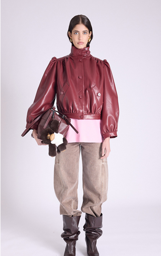 GAB VEGAN BOMBER JACKET