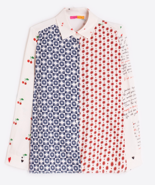 LOVE LETTERS PRINT SHIRT