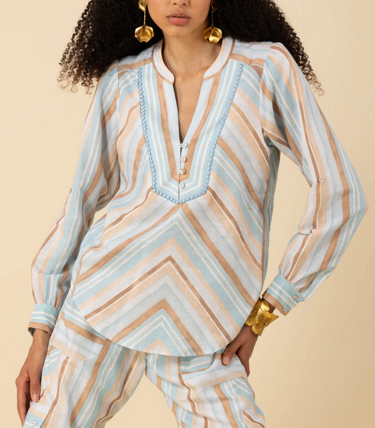 KARLA LINEN TOP