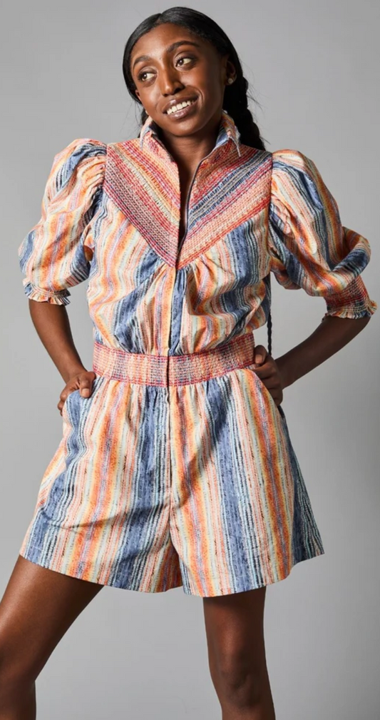 SMOCKED ROMPER