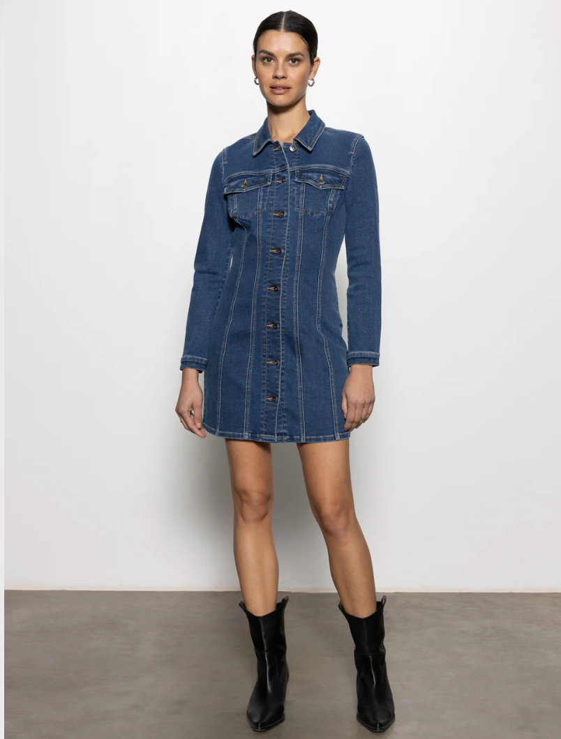 ALL DAY DENIM TUNIC DRESS