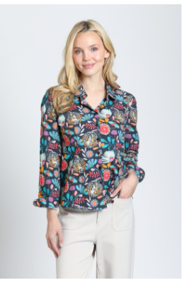 CLASSIC BUTTON UP BLOUSE