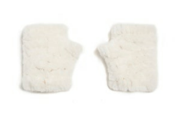 FAUX RABBIT MANDY GLOVES