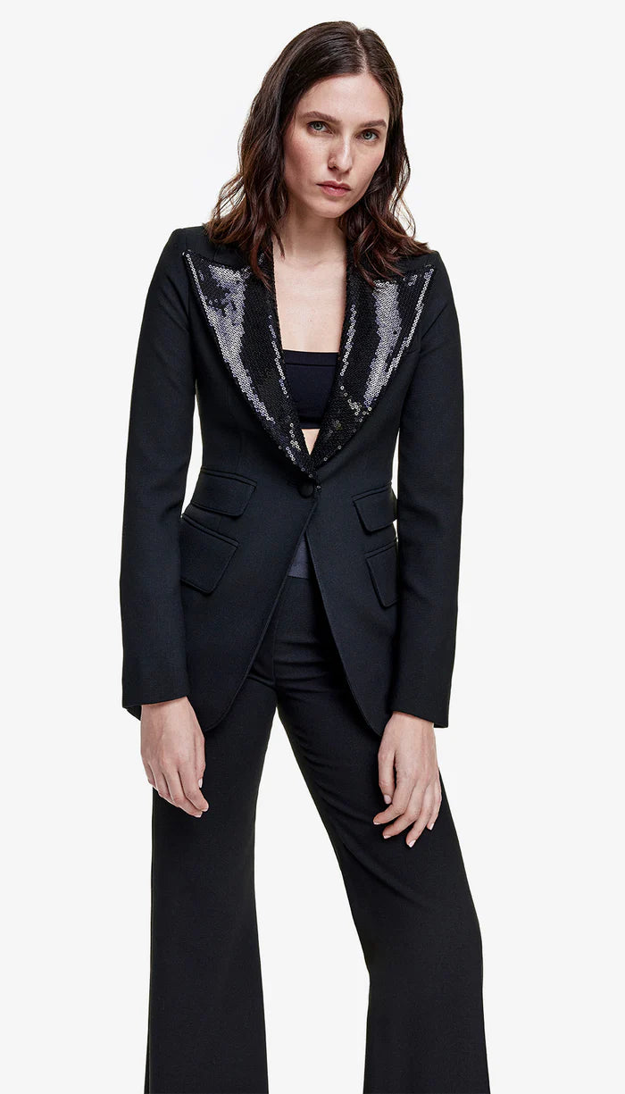 BLACK TUXEDO BIRKIN BLAZER