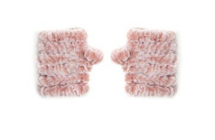 FAUX RABBIT MANDY GLOVES