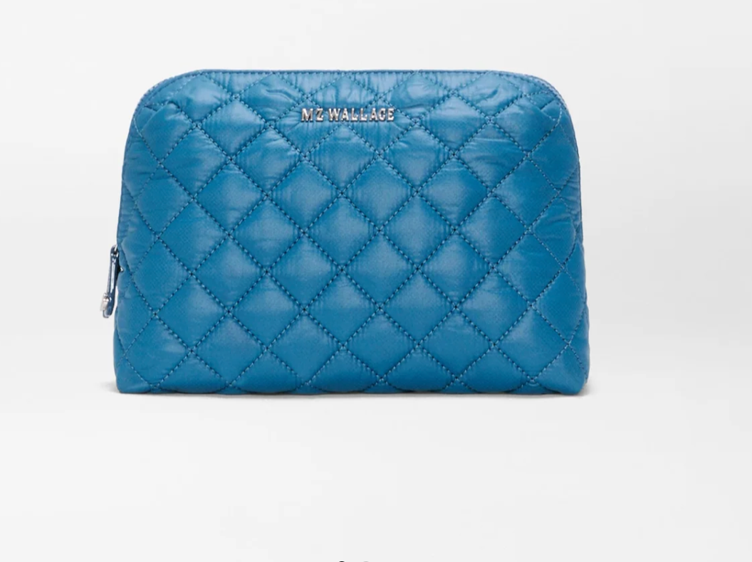 DOUBLE ZIP COSMETIC BAG