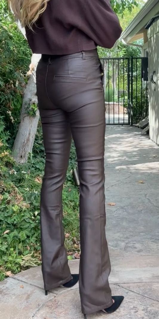 ELLEN VEGAN LEATHER WITH BUTTONS
