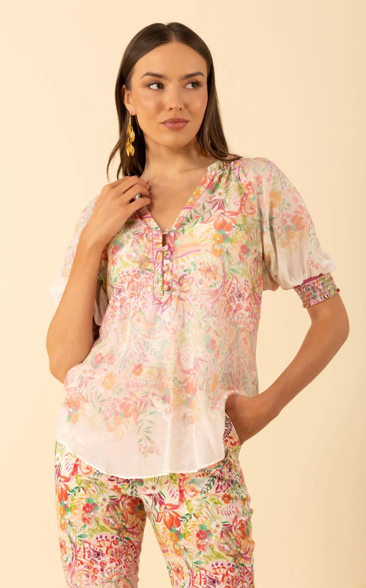 YARELI VOILE TOP