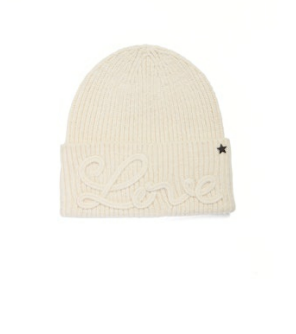 KNIT LOVE EMBROIDERED HAT