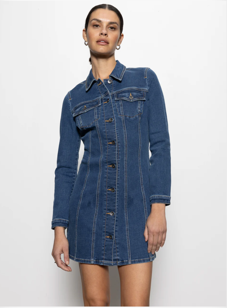 ALL DAY DENIM TUNIC DRESS