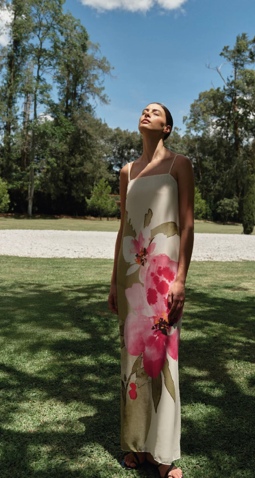 JAVA TROPICAL MAXI DRESS