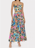 NOVI RAINBOW OASIS POPLIN MAXI SKIRT