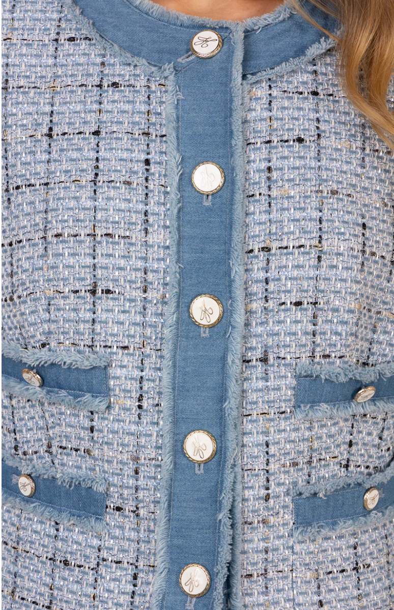 VIDA TWEED BLAZER