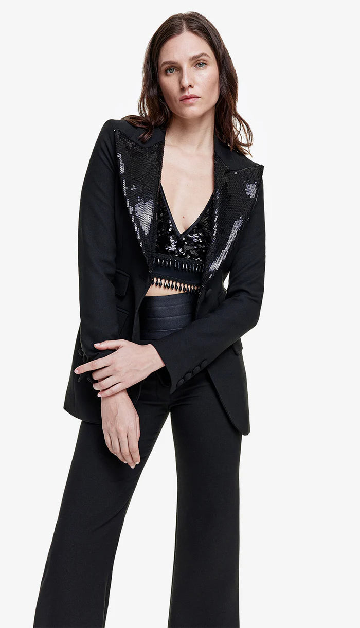 BLACK TUXEDO BIRKIN BLAZER