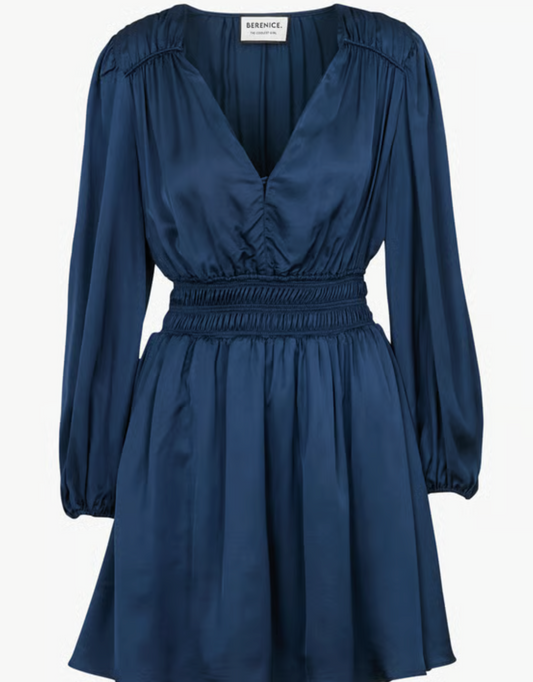 RIMILA DRESS WITH CINCHED WAIST