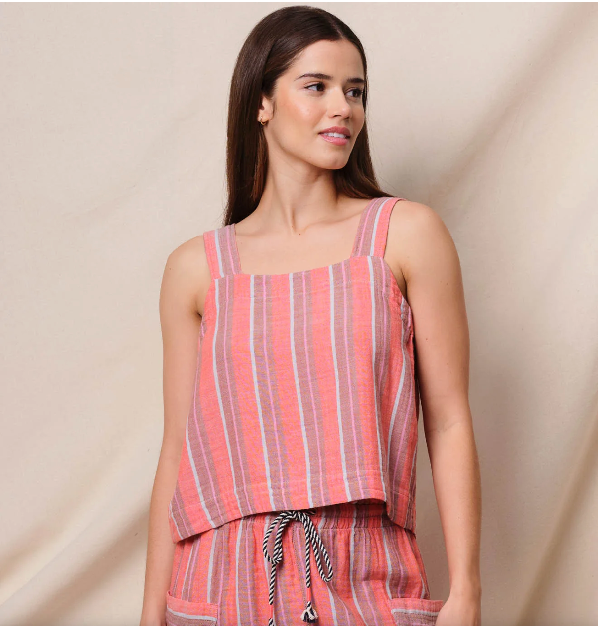 CROSS BACK SWING TANK GAUZE