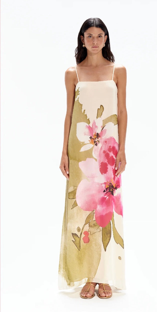 JAVA TROPICAL MAXI DRESS