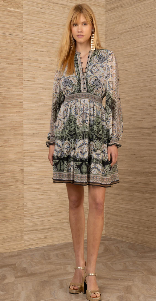 ELEANORA CHIFFON DRESS