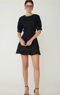 LULA DRESS WITH STRETCH DENIM