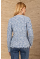 DALLAS BOUCLE CARDIGAN