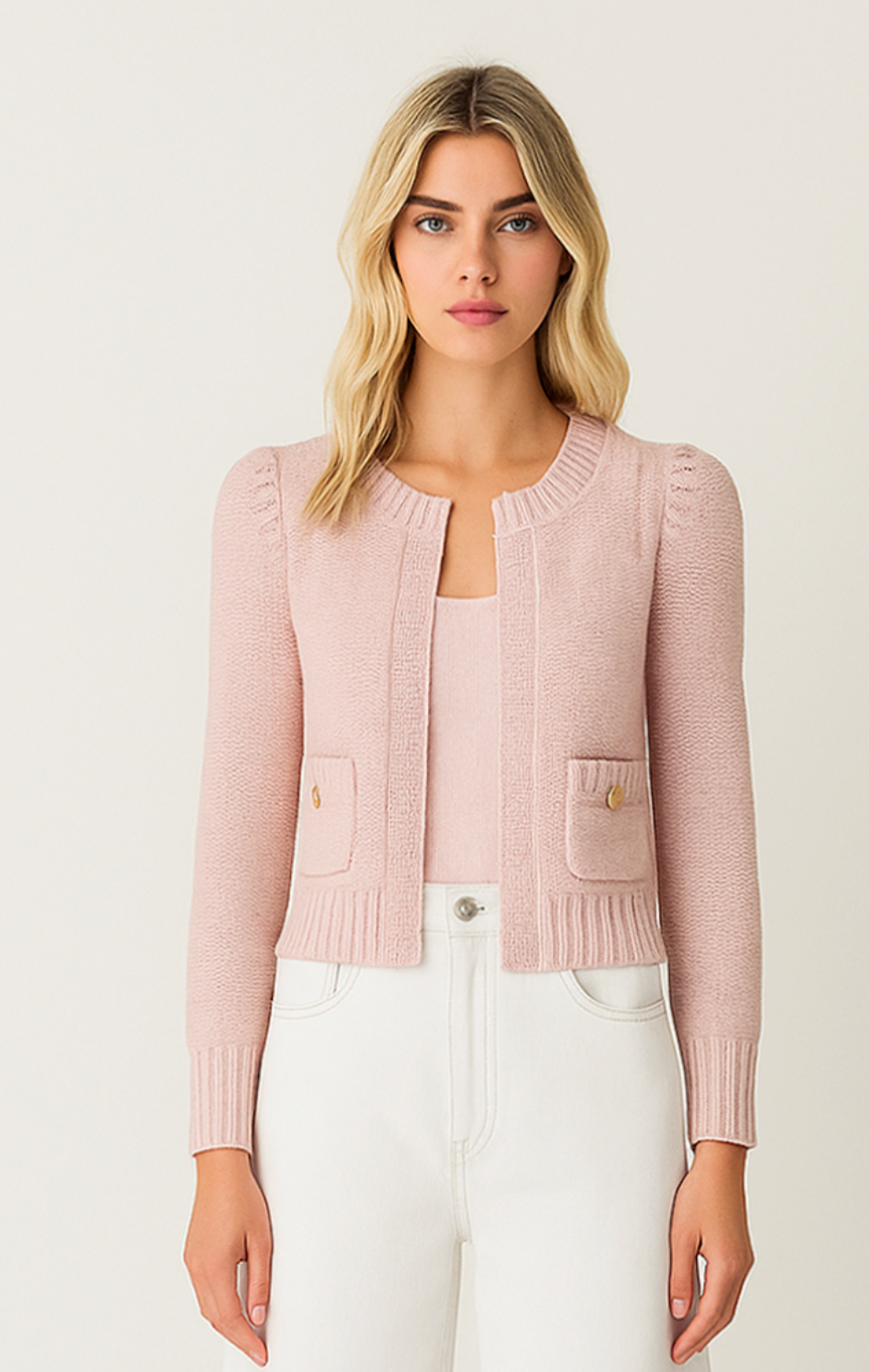 MARELLA KNIT SWEATER WITH BUTTONS