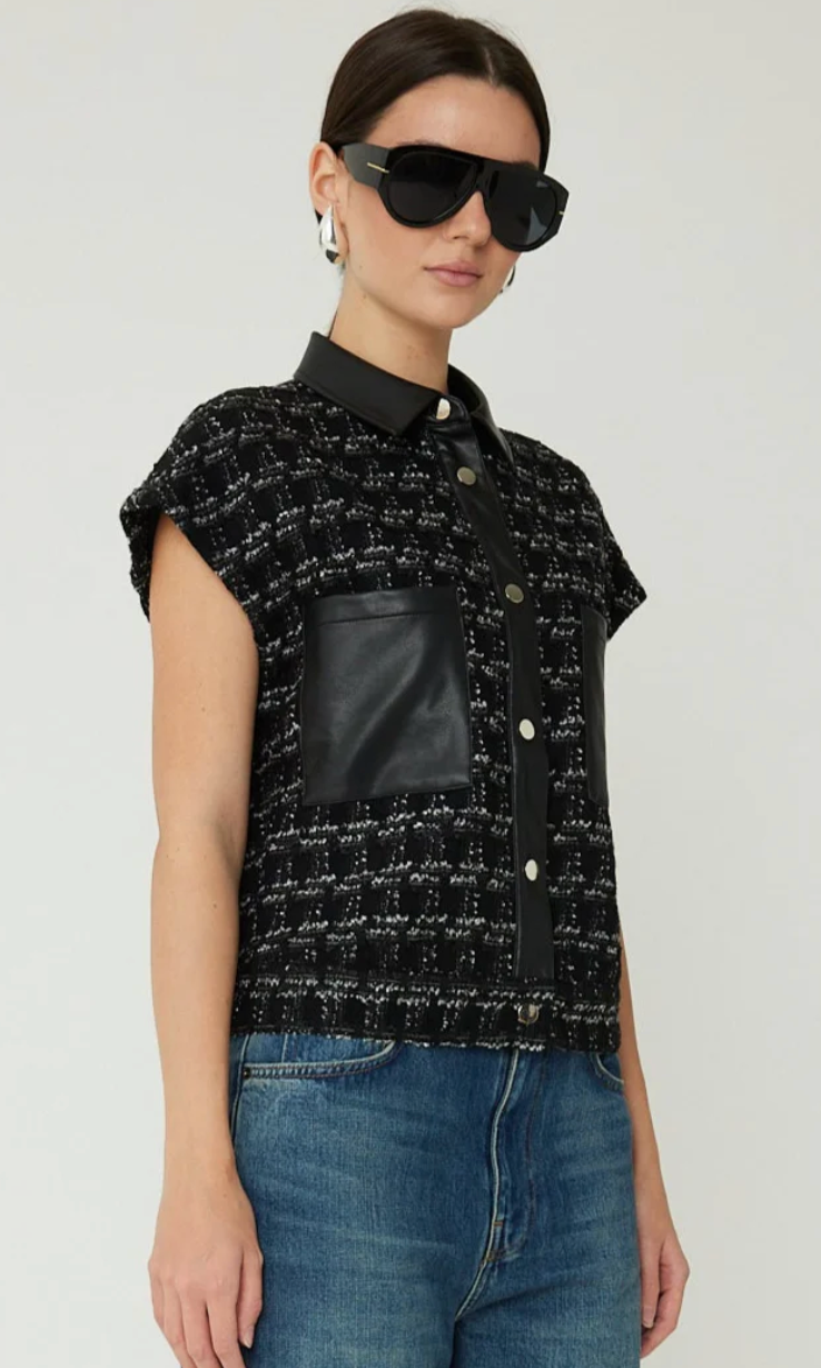 TYSON TWO TONE VEST