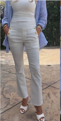 SOFIA WHITE STRIPE FLOG