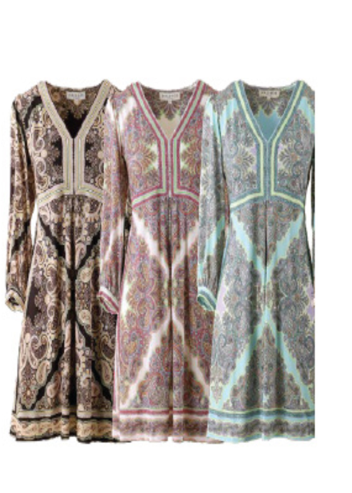 V NECK JERSEY DRESS