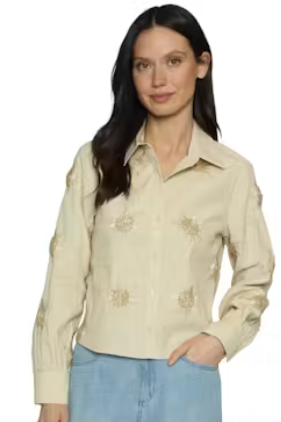 ALEXA A SUN SEQUIN TOP
