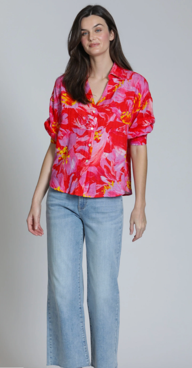 WIDE LEG CROP JEAN