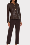 WELLS FAUX LEATHER JACKET