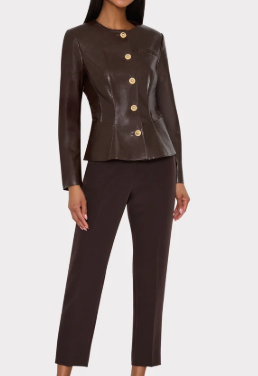 WELLS FAUX LEATHER JACKET