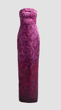 CLEO STRAPLESS COLUMN GOWN